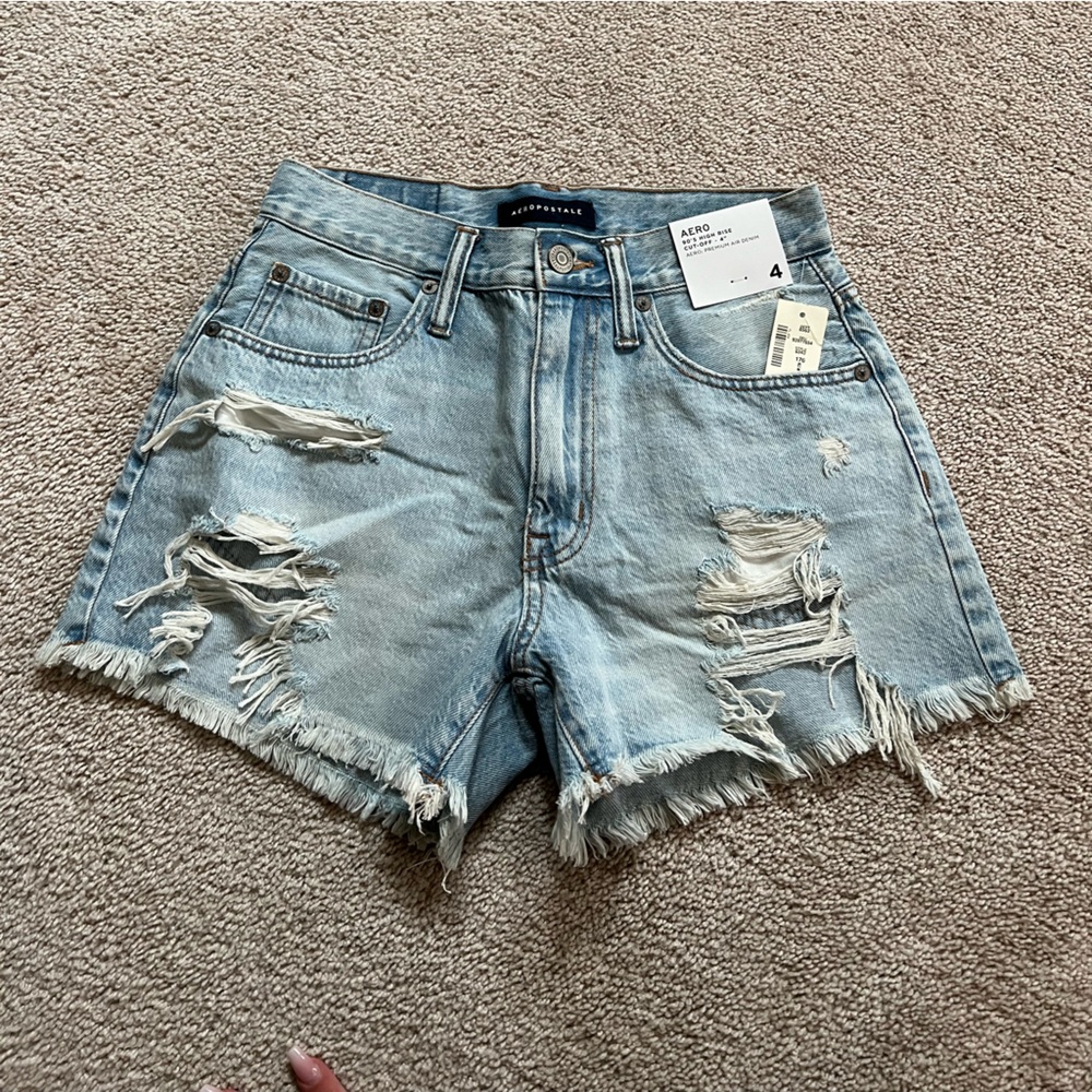 aeropostale 90’s denim cut off short
